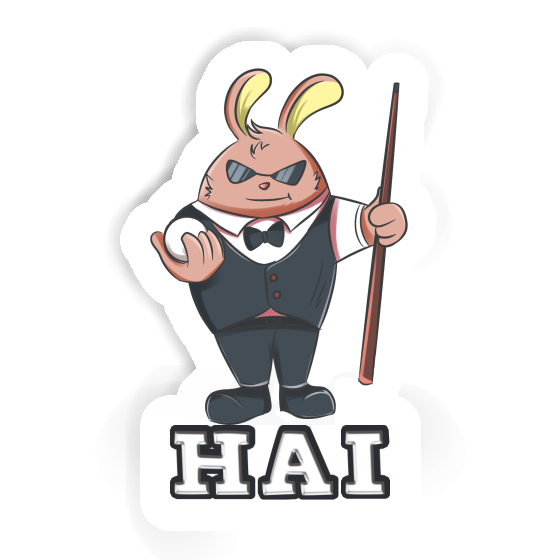 Autocollant Lapin Hai Laptop Image