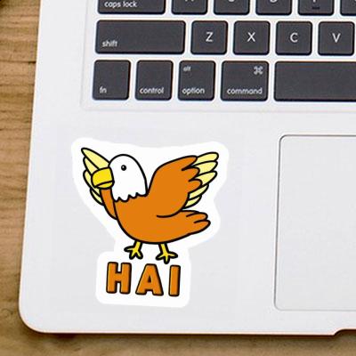 Sticker Bird Hai Notebook Image