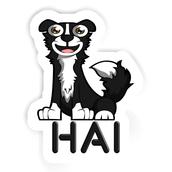 Sticker Border Collie Hai Notebook Sticker Border Collie Hai Gift package Image