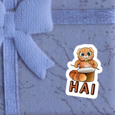 Hai Sticker Trommlerin Image