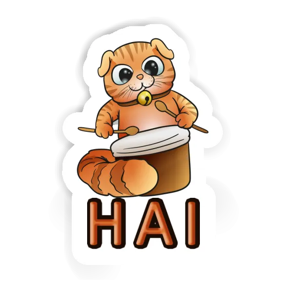Hai Sticker Trommlerin Gift package Image