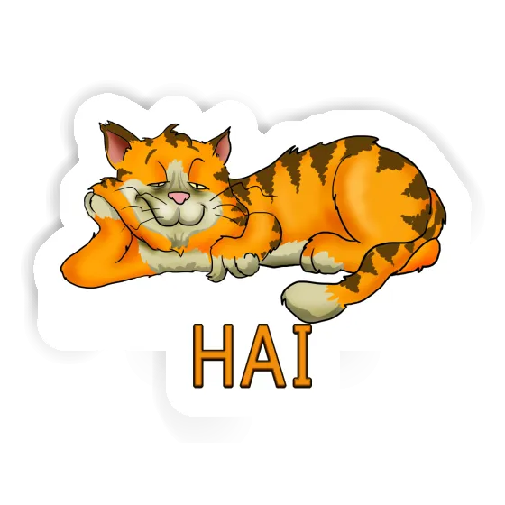 Chat Autocollant Hai Notebook Chat Autocollant Hai Notebook Image