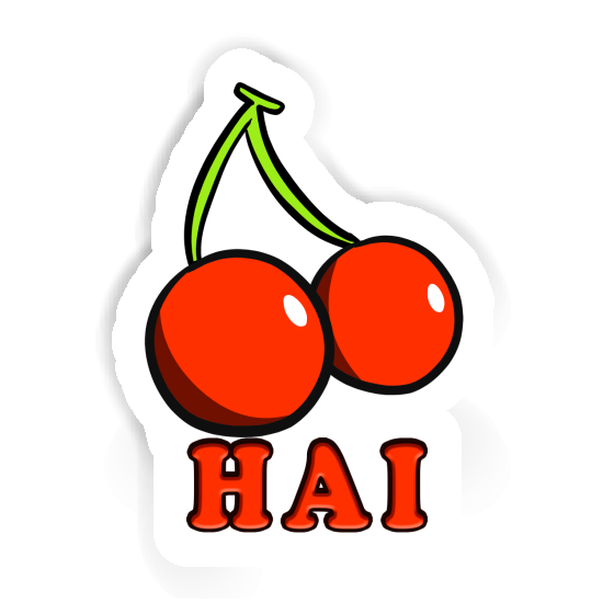 Sticker Hai Kirsche Notebook Image