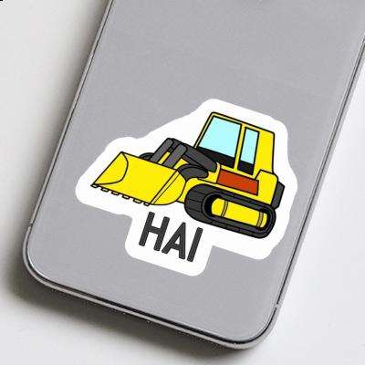 Sticker Raupenlader Hai Image