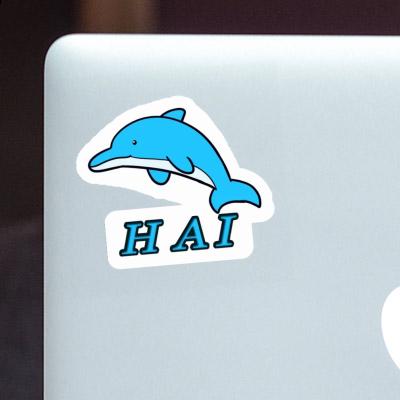 Aufkleber Delphin Hai Gift package Image