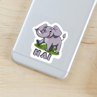 Hai Autocollant Éléphant Laptop Hai Autocollant Éléphant Laptop Image