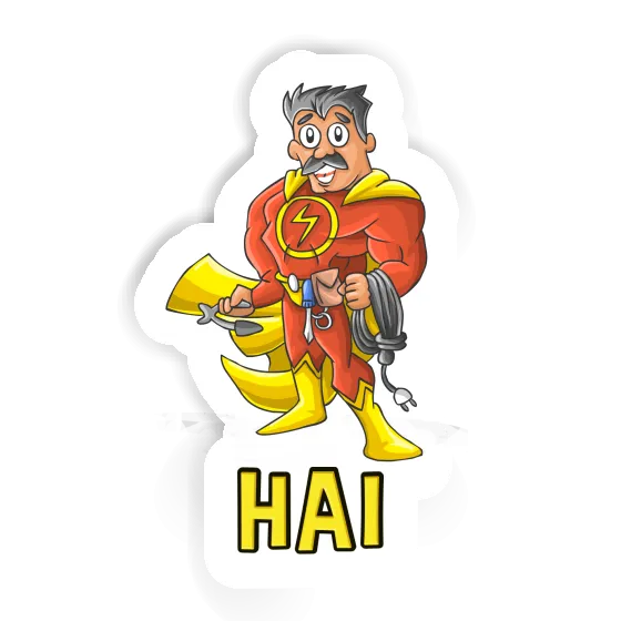 Sticker Hai Elektriker Notebook Sticker Hai Elektriker Gift package Image