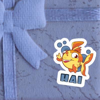 Sticker Fisch Hai Notebook Sticker Fisch Hai Gift package Image