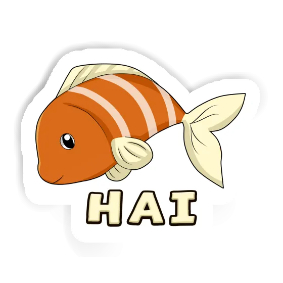 Aufkleber Hai Fisch Notebook Aufkleber Hai Fisch Gift package Image