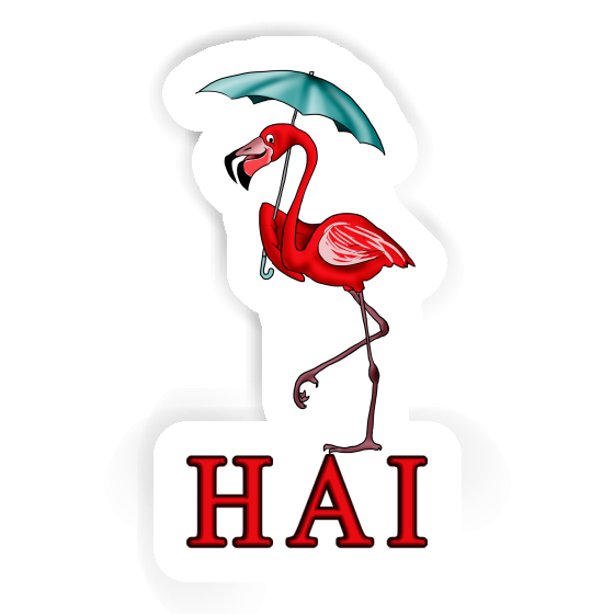 Flamingo Sticker Hai Notebook Image