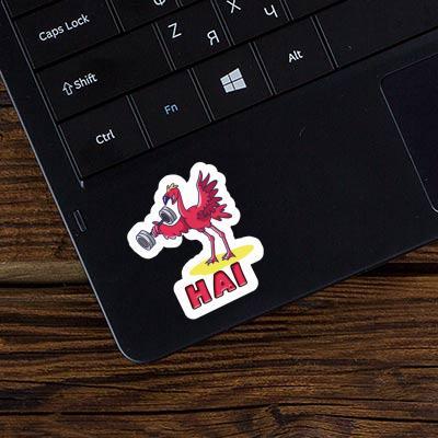 Hai Sticker Weight Lifter Gift package Image