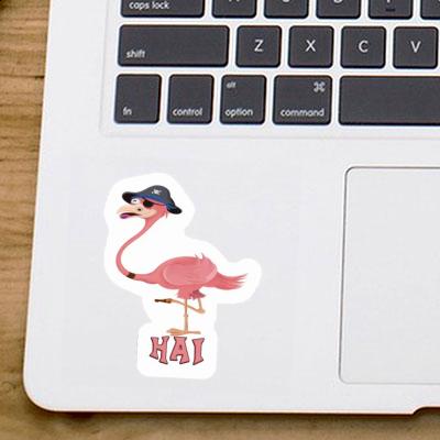 Sticker Flamingo Hai Image