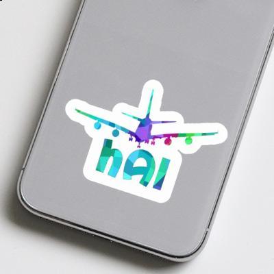 Flugzeug Sticker Hai Notebook Flugzeug Sticker Hai Gift package Image