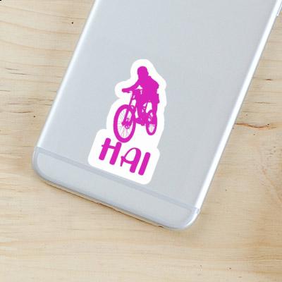 Hai Aufkleber Freeride Biker Notebook Image