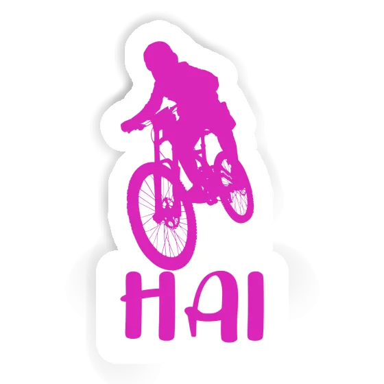 Hai Aufkleber Freeride Biker Laptop Image