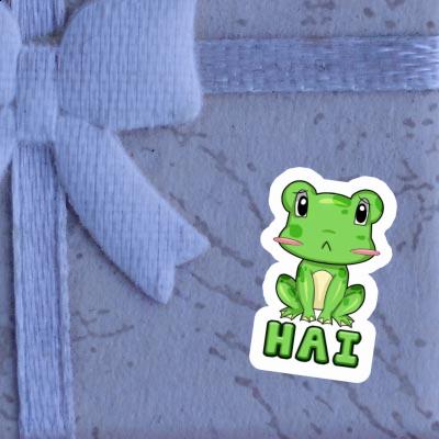 Frosch Aufkleber Hai Laptop Image