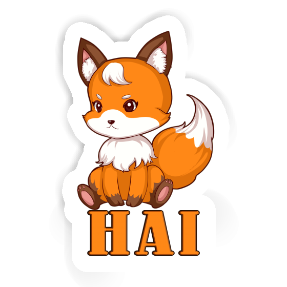Hai Autocollant Renard Laptop Hai Autocollant Renard Laptop Image