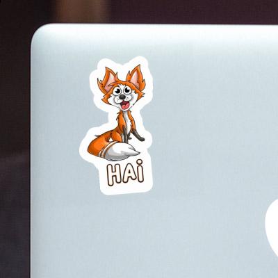 Autocollant Hai Renard Notebook Autocollant Hai Renard Gift package Image