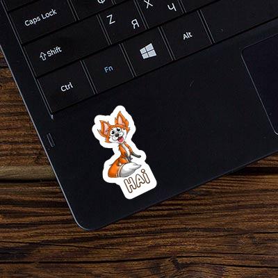 Hai Aufkleber Fuchs Notebook Image