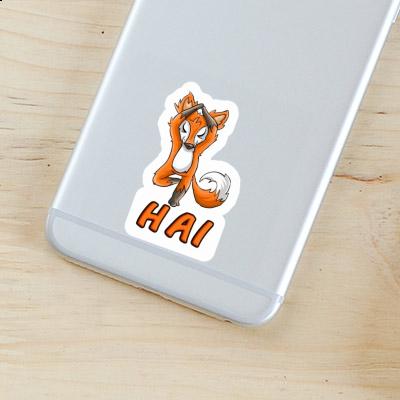 Autocollant Yoga Renard Hai Notebook Autocollant Yoga Renard Hai Notebook Image
