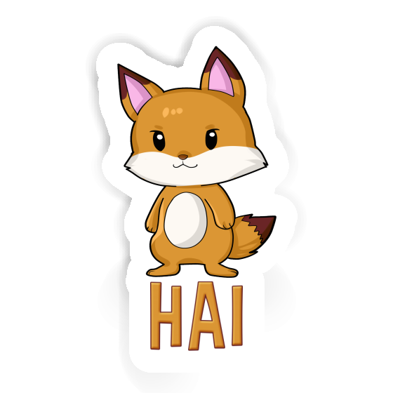 Autocollant Hai Renard Notebook Autocollant Hai Renard Gift package Image