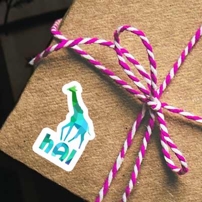 Giraffe Sticker Hai Notebook Giraffe Sticker Hai Gift package Image