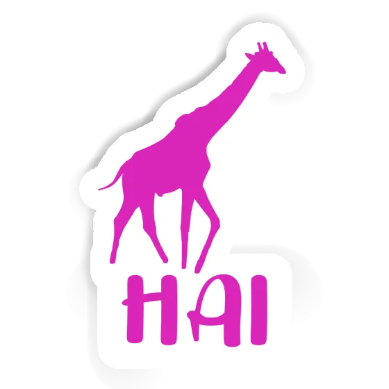 Giraffe Sticker Hai Notebook Giraffe Sticker Hai Gift package Image