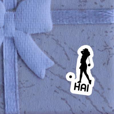 Golfer Sticker Hai Image