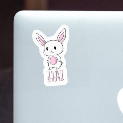Sticker Rabbit Hai Notebook Image
