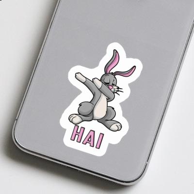 Hai Autocollant Lapin Notebook Image