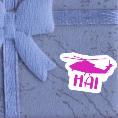 Hai Autocollant Hélicoptère Notebook Image