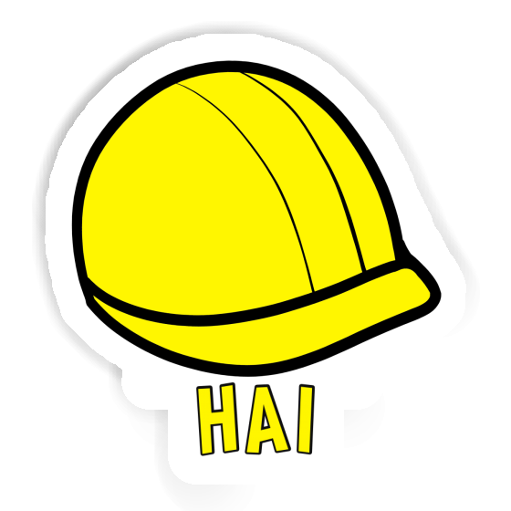 Hai Aufkleber Helm Image