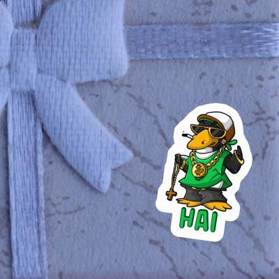 Pingouin hip-hop Autocollant Hai Gift package Image