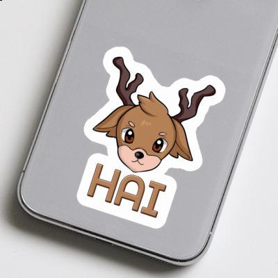 Hirsch Aufkleber Hai Notebook Image