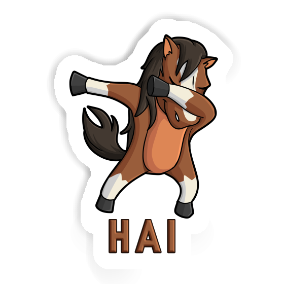 Sticker Hai Dabbing Horse Gift package Image