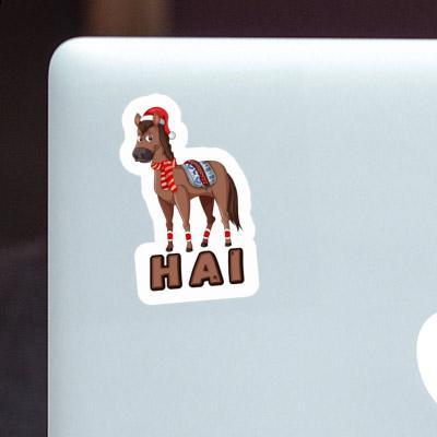 Hai Autocollant Cheval de Noël Gift package Image