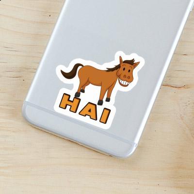 Sticker Horse Hai Notebook Image