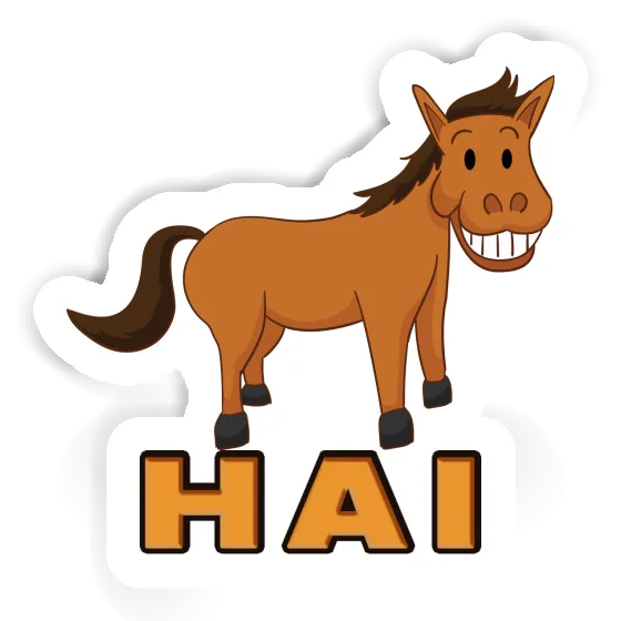 Sticker Horse Hai Gift package Image