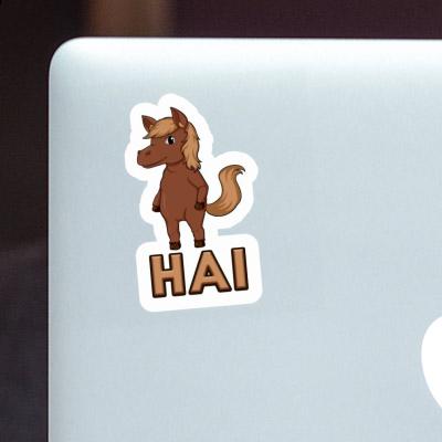 Sticker Horse Hai Laptop Image