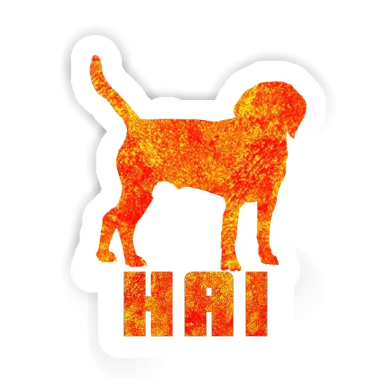 Autocollant Hai Chien Laptop Image