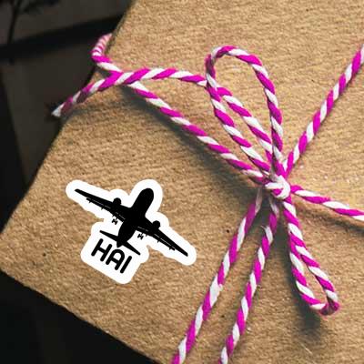 Sticker Jumbo-Jet Hai Laptop Image