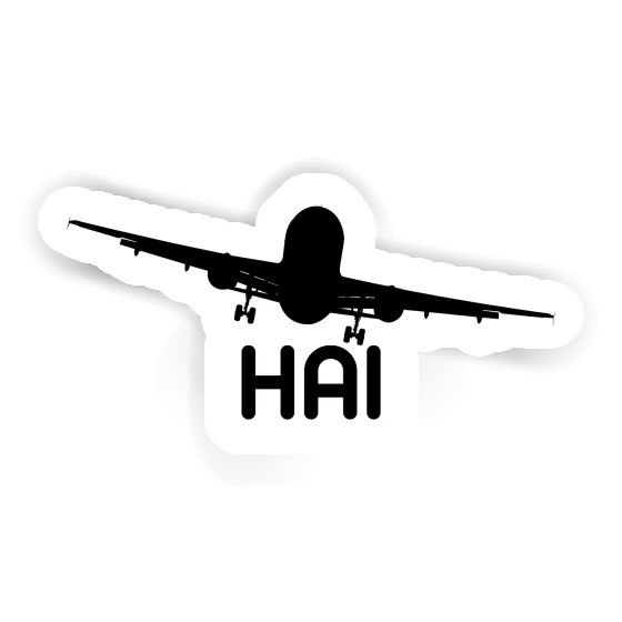 Sticker Hai Flugzeug Laptop Image
