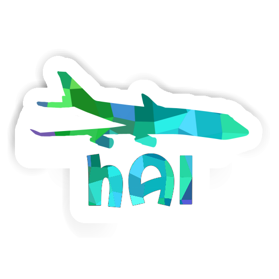 Sticker Hai Jumbo-Jet Notebook Image