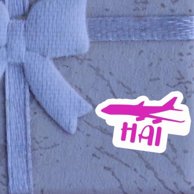 Hai Autocollant Jumbo-Jet Notebook Image
