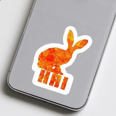 Sticker Hai Rabbit Image