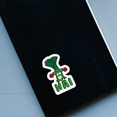 Sticker Hai Leek Notebook Image