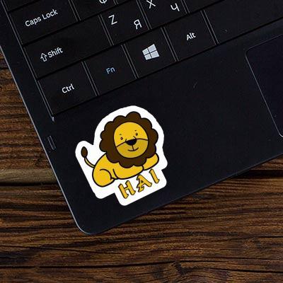 Hai Autocollant Lion Hai Autocollant Lion Image