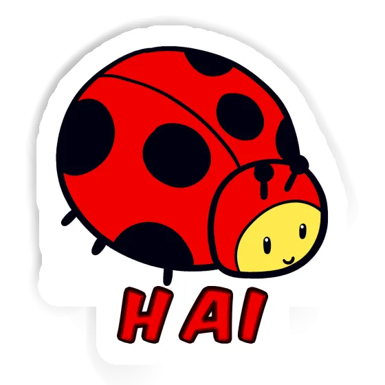 Coccinelle Autocollant Hai Image