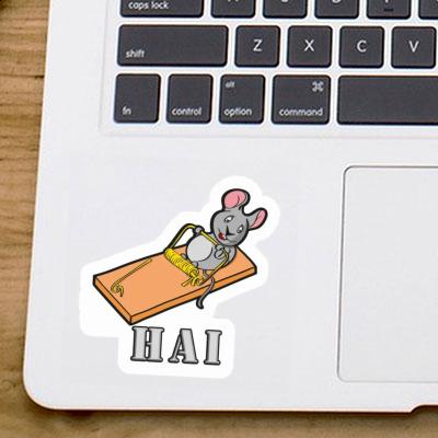 Autocollant Hai Souris Notebook Autocollant Hai Souris Gift package Image