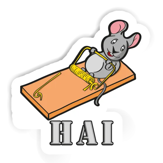 Autocollant Hai Souris Notebook Autocollant Hai Souris Notebook Image